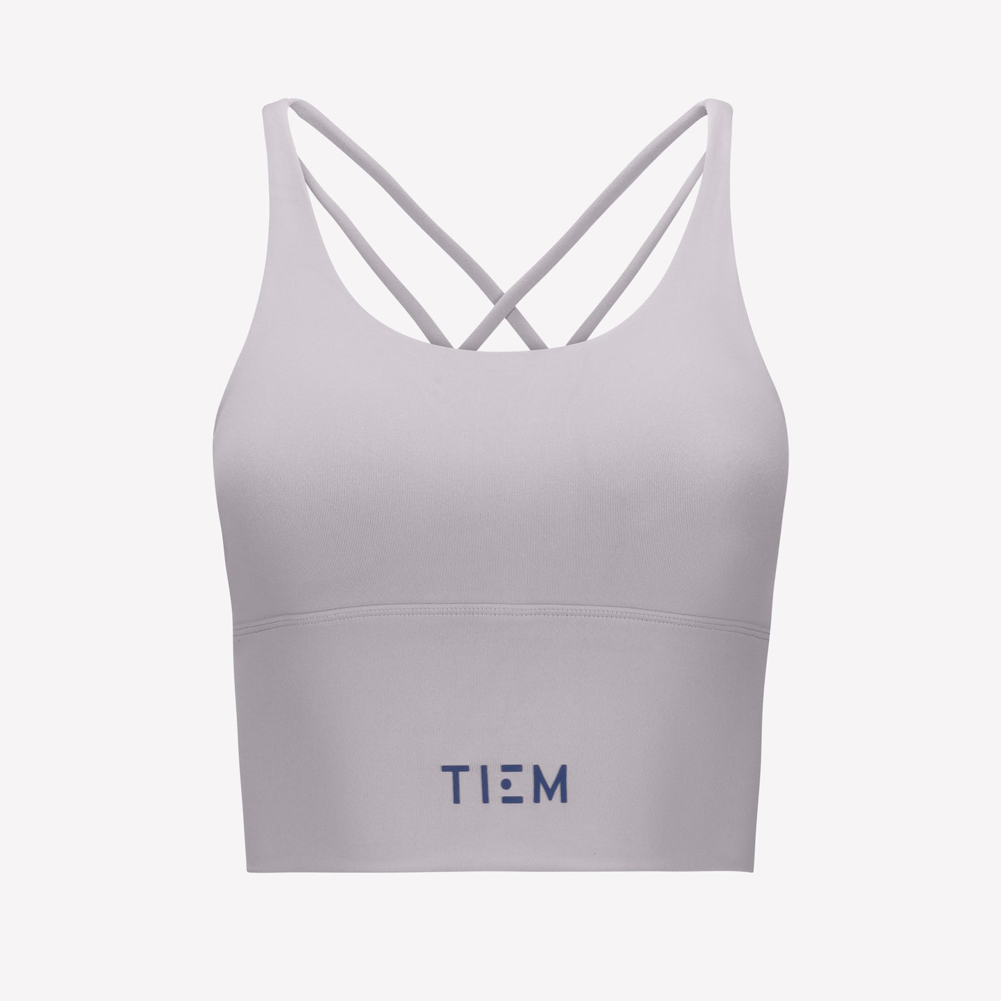 Sports Bra - Gray/Navy