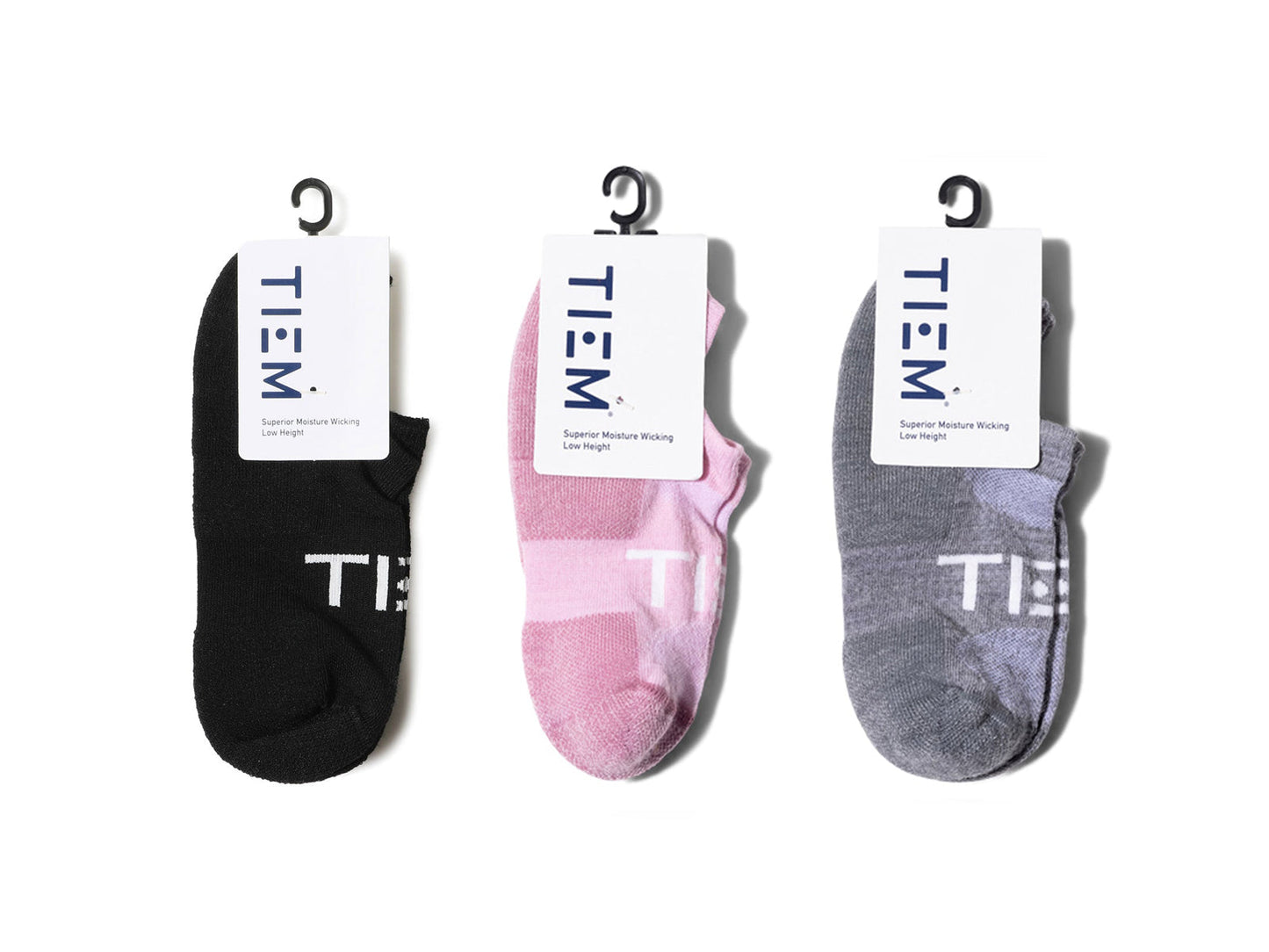 Low-cut Performance Wool Socks (3 pairs) - Multi