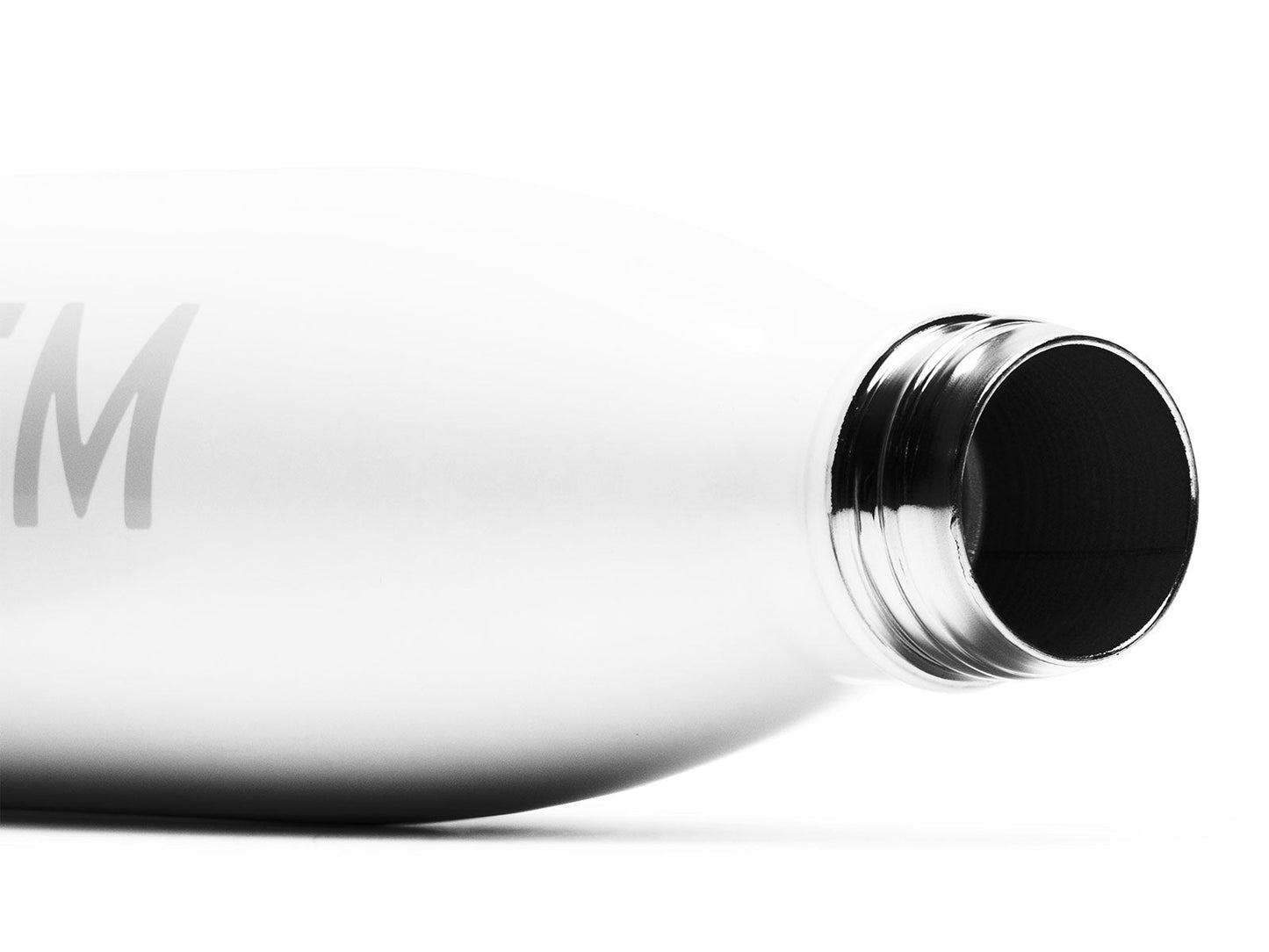 TIEM Insulated Water Bottle - White