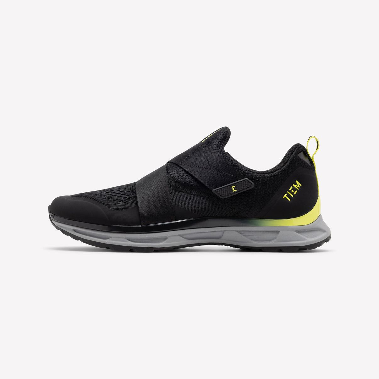 Men's Slipstream Cycling Shoe Black/Citron TIEM Wholesale